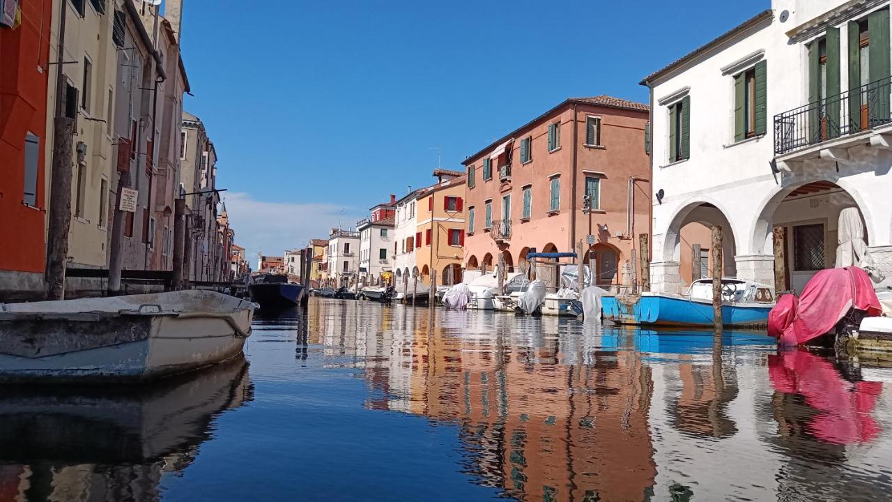 Casa Cuccagna Chioggia - Vista Canal Vena Екстериор снимка