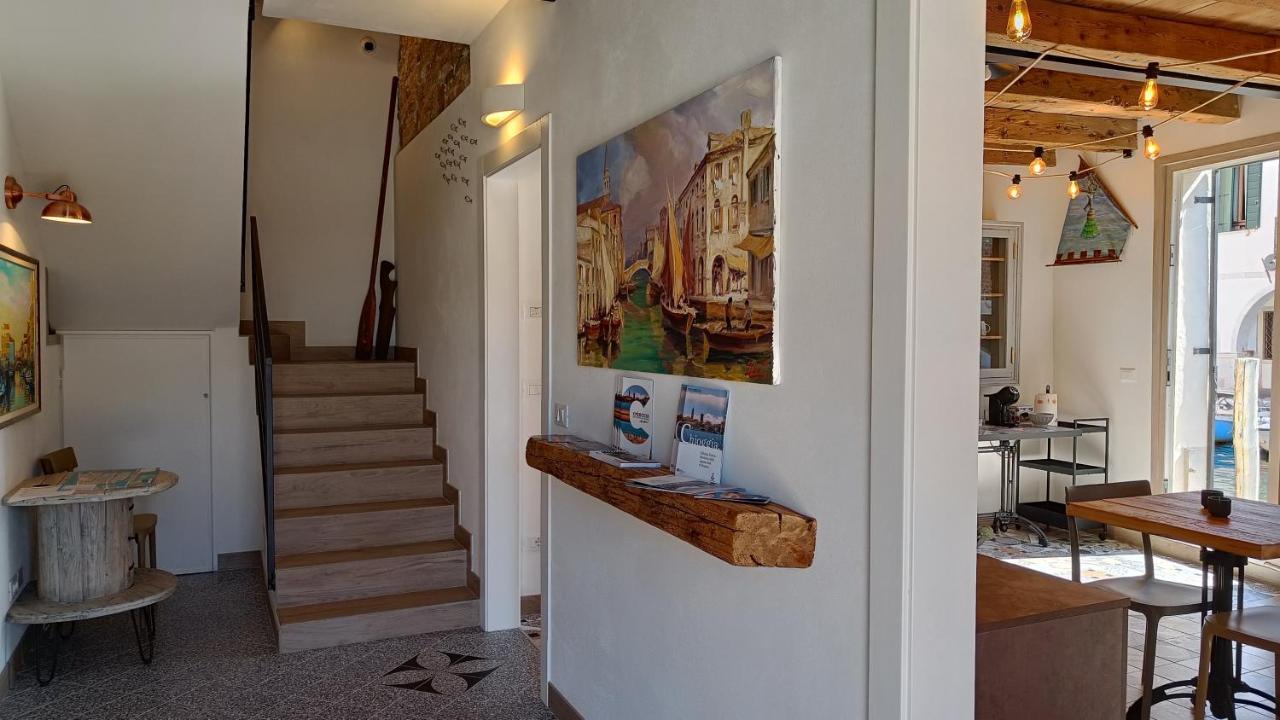 Casa Cuccagna Chioggia - Vista Canal Vena Екстериор снимка