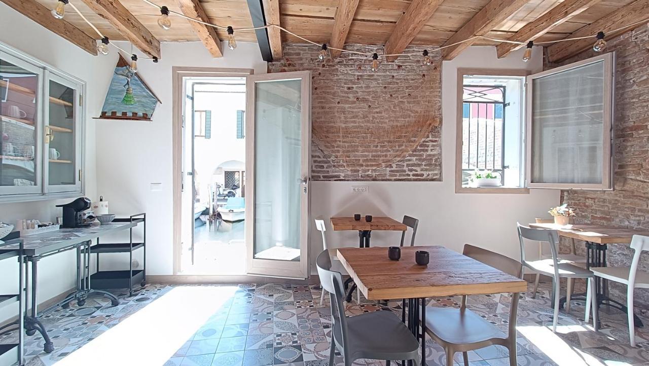 Casa Cuccagna Chioggia - Vista Canal Vena Екстериор снимка