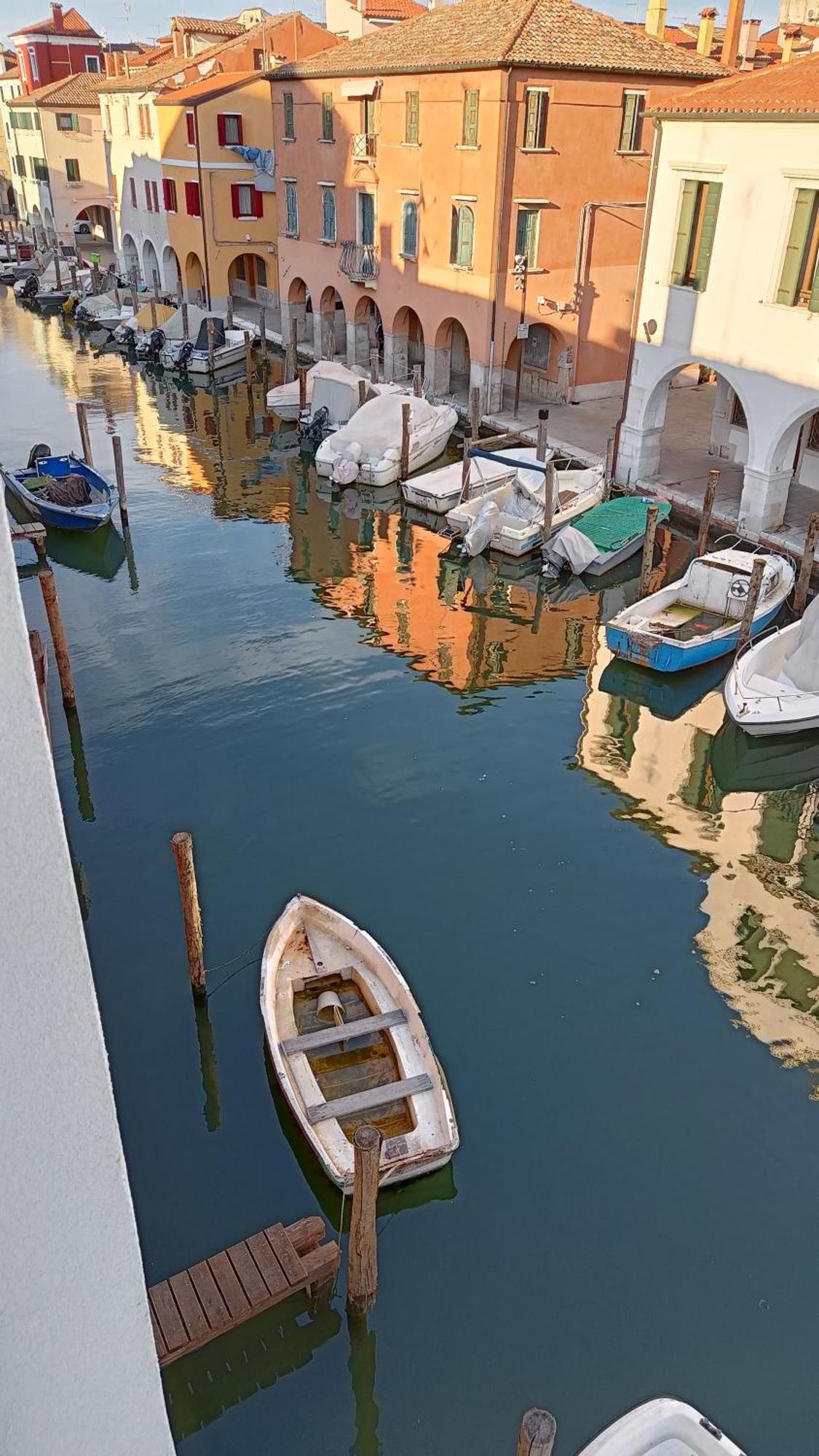 Casa Cuccagna Chioggia - Vista Canal Vena Екстериор снимка